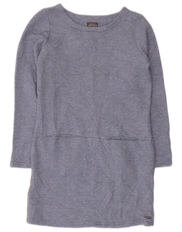 Joules Langærmet Shift Kjole til kvinder UK 8 Small Blue Polyester