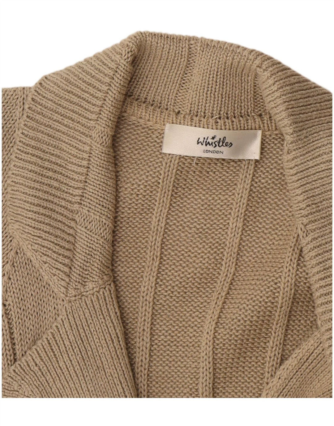 Whistler Womens Longline Cardigan Sweater UK 14 Medium Grey