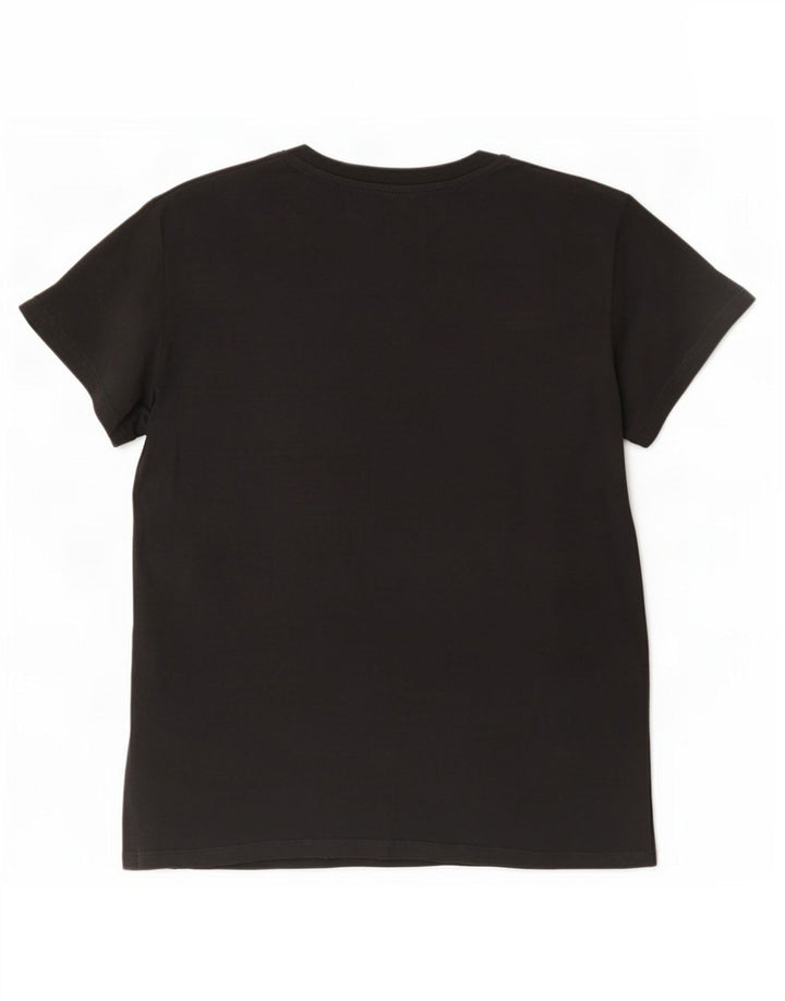 Levi's Dame Grafisk T-Shirt Top UK 14 Medium Grå Bomuld