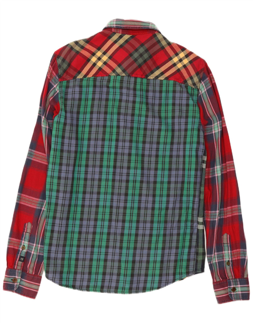 Scotch & Soda herre flannelskjorte Medium flerfarvet ternet bomuld