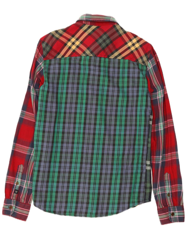 Scotch & Soda herre flannelskjorte Medium flerfarvet ternet bomuld
