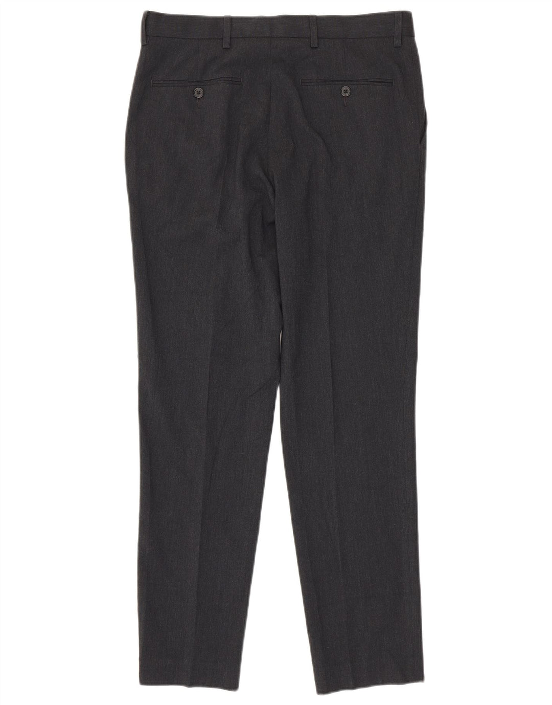 Marks & Spencer Herre Slim Suit Bukser W32 L31 Grå Polyester