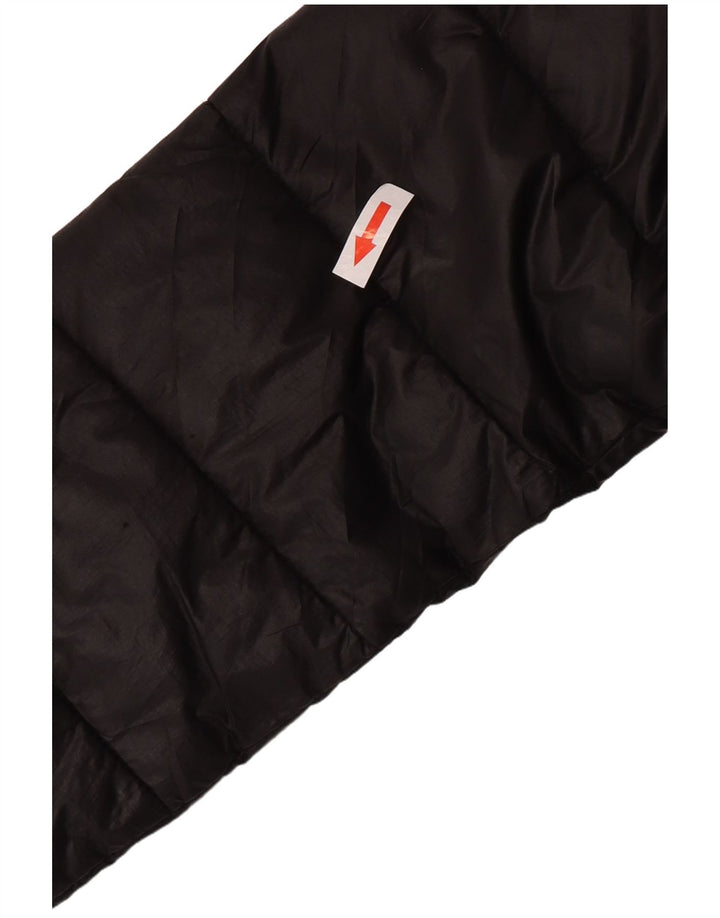 Champion drenge hættepolstret jakke 9-10 år medium sort polyester