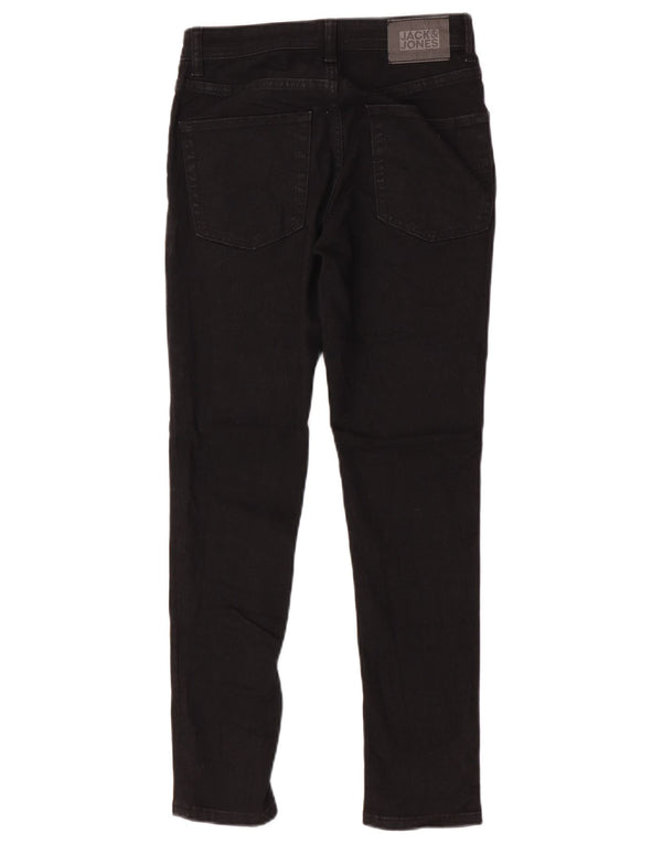 Jack & Jones Boys Skinny Jeans 11-12 år W25 L27 Sort