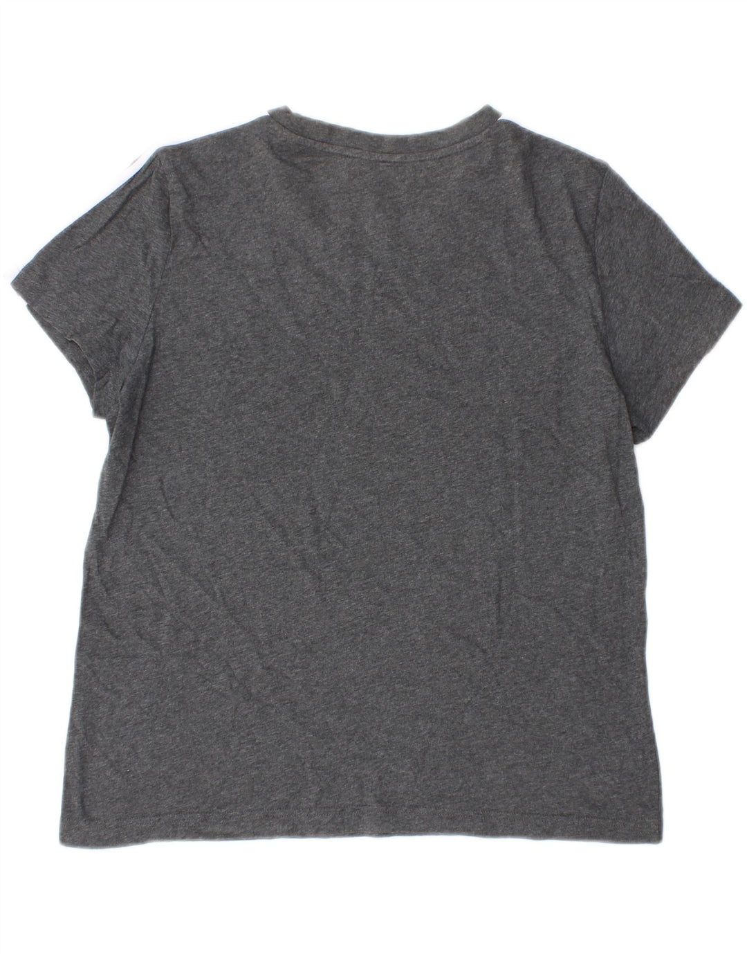 ADIDAS Womens T-Shirt Top UK 18 XL Grey