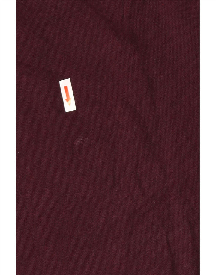 AUSTRALIAN L'ALPINA Herre Top Langærmet Medium Maroon Bomuld