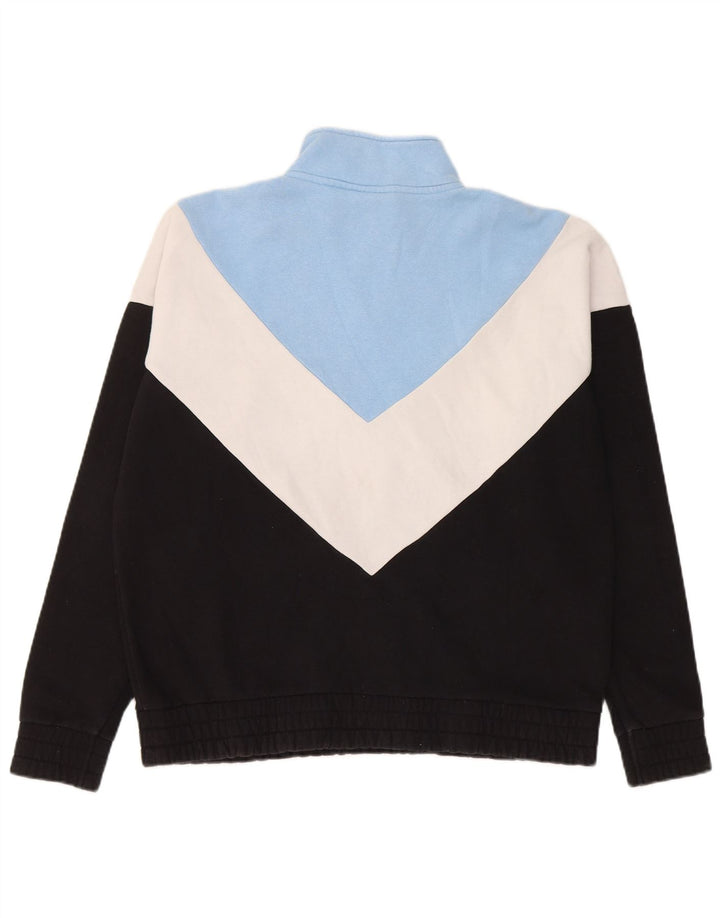 Fila Dame Sweatshirt Jumper UK 16 Stor flerfarvet Colourblock