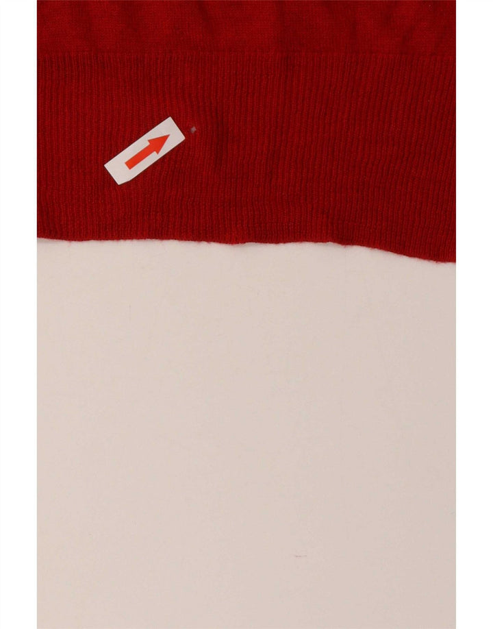 Zara Dame sweater med rund hals DK 16 Stor rød viskose
