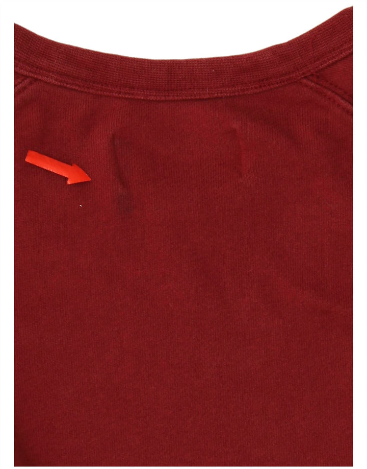 Marks & Spencer Herre sweatshirt Jumper Medium Bourgogne bomuld