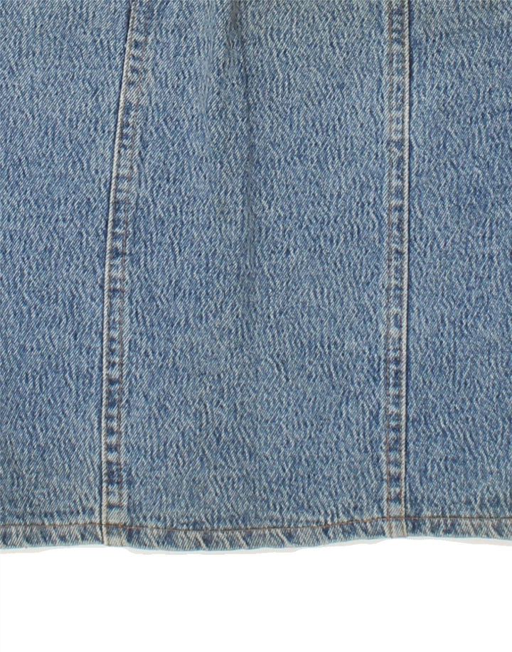 VINTAGE Womens Denim Skirt W25 XS Blue | Vintage Vintage | Thrift | Second-Hand Vintage | Used Clothing | Messina Hembry 