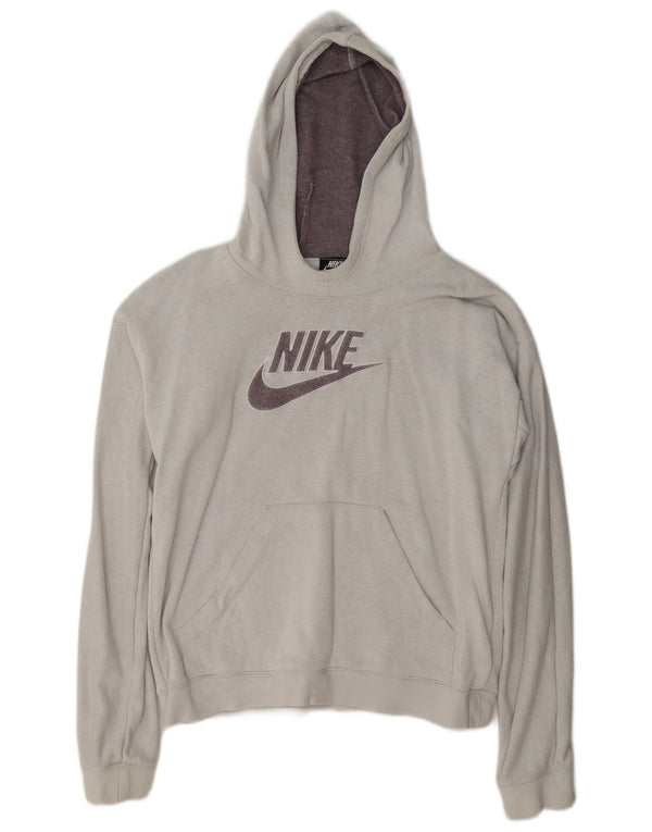 Nike Boys Graphic Standard Fit hættetrøjetrøje 13-14 år XL Grå Sports