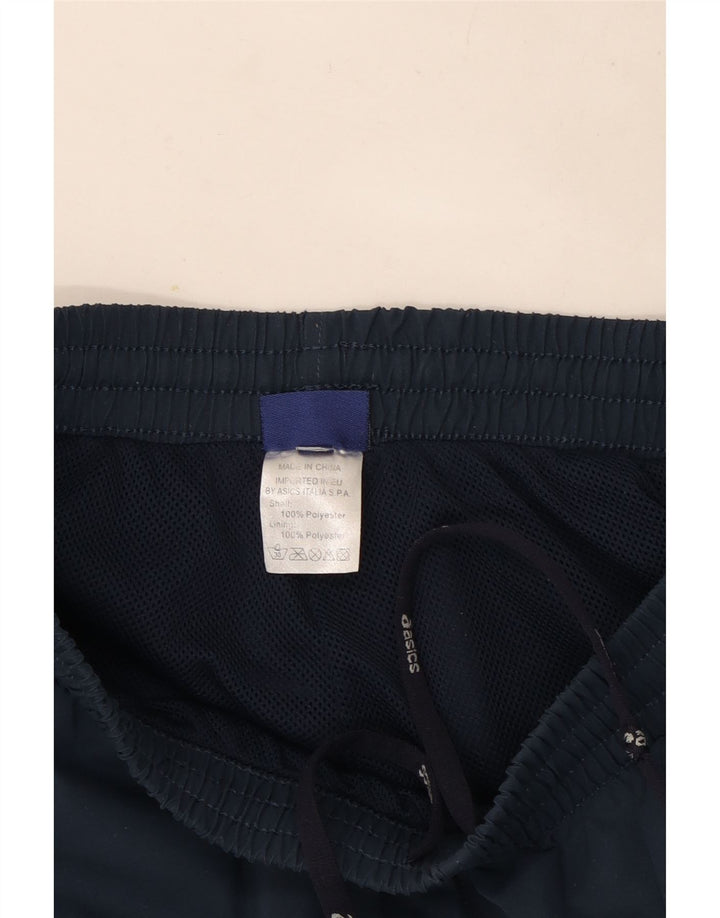 Asics Træningsdragtsbukser til mænd Små marineblå polyester