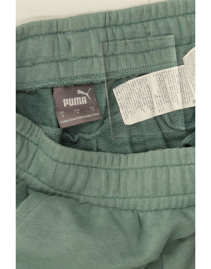 PUMA Mens Sport Shorts Small Green Cotton Vintage Puma and Second-Hand Puma from Messina Hembry 