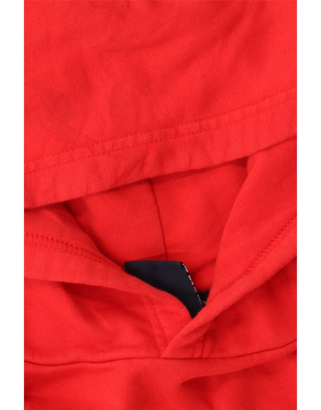 CHAMPION Mens Graphic Hoodie Jumper Large Red Cotton