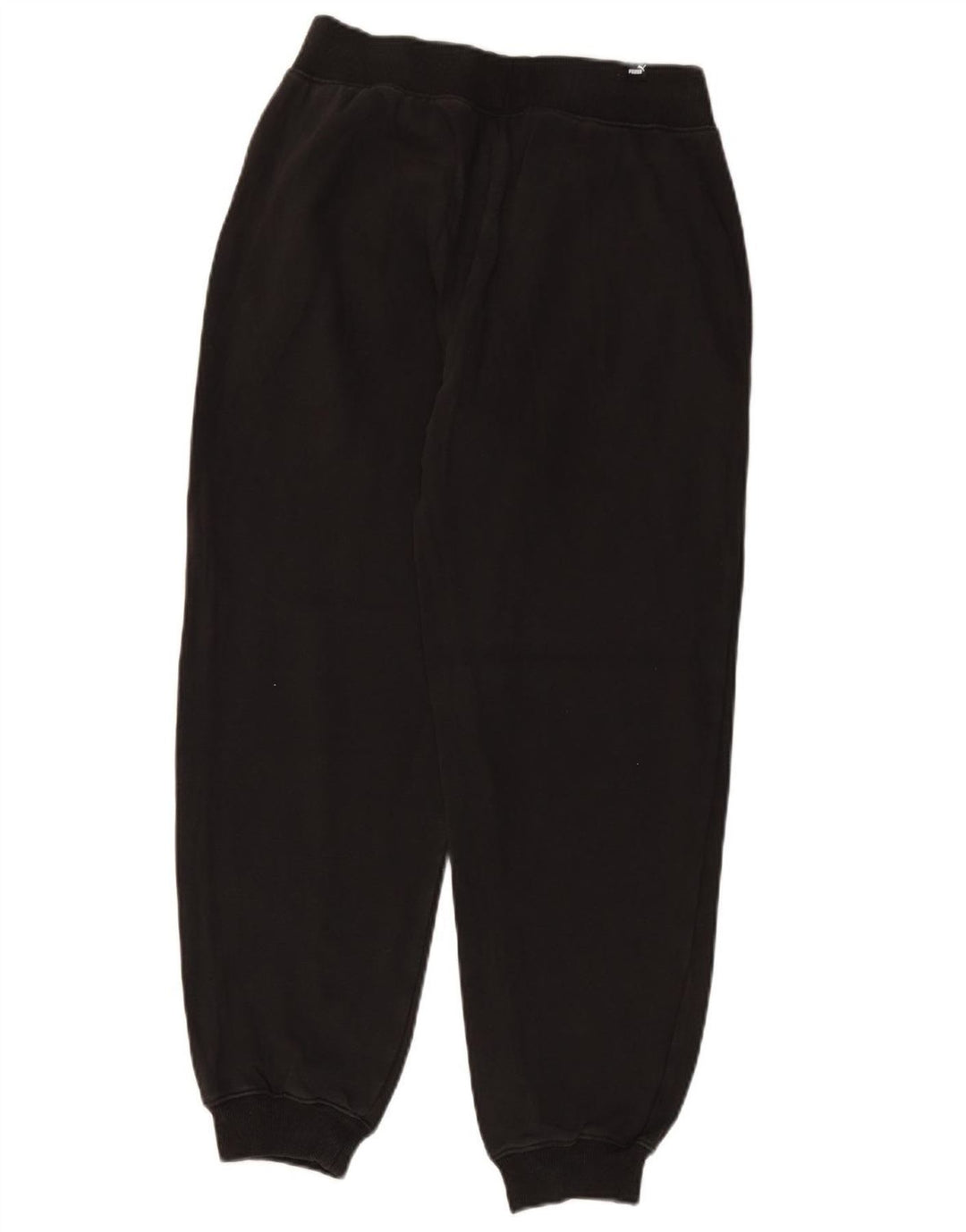 PUMA Mens Tracksuit Trousers Joggers Small  Black Cotton