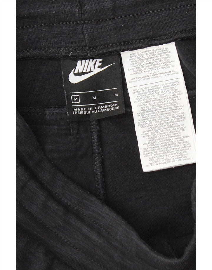 Nike Træningsdragt bukser til mænd Joggers Medium Sort Flecked Bomuld