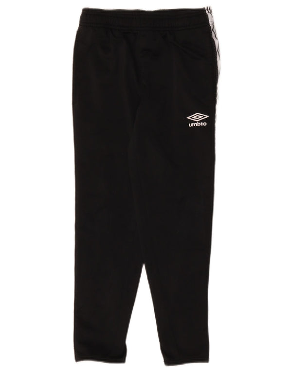 Umbro Boys Petit Tracksuit Bukser 6-7 år Small Black Colourblock