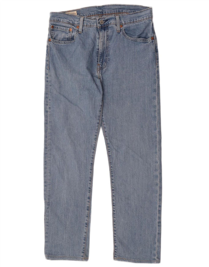 Levi's Herre 502 tilspidsede jeans W32 L28 blå bomuld