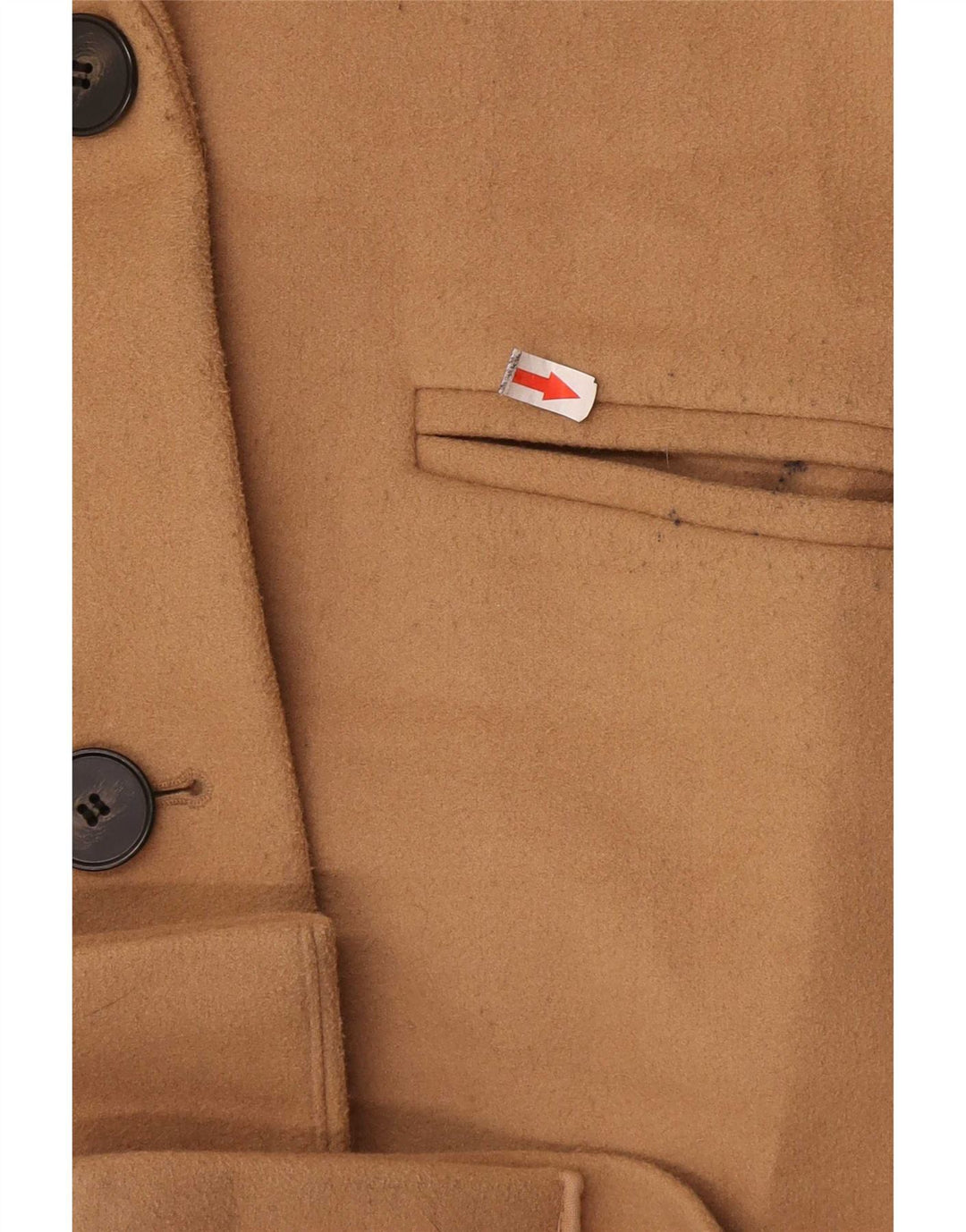 Marks & Spencer Dame Overfrakke UK 8 Small Beige