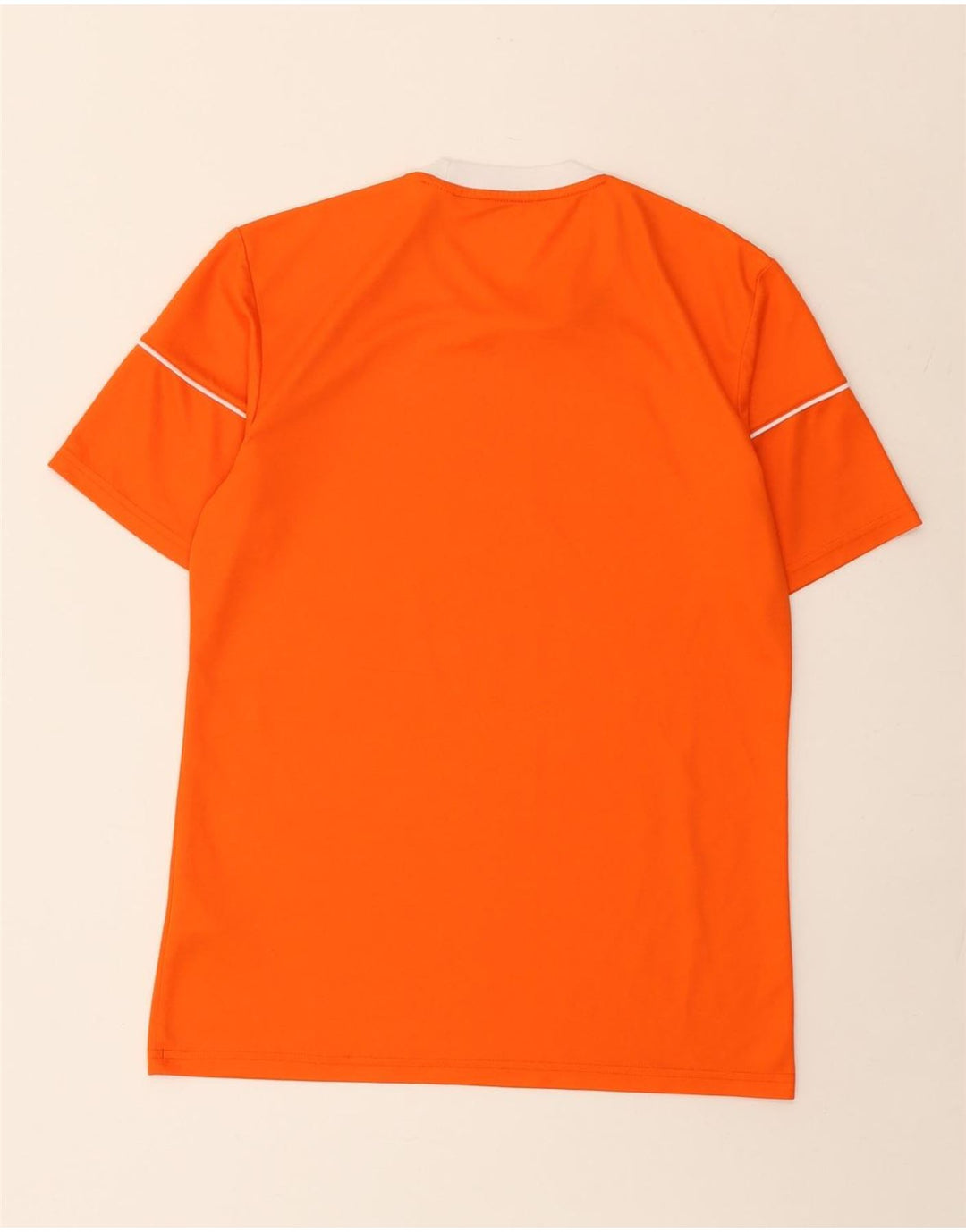 Adidas Herre Climalite T-Shirt Top Lille Orange Polyester