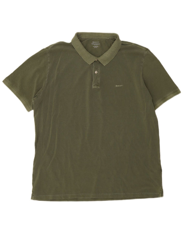 Gant Polo Shirt til mænd 3XL Khaki Bomuld