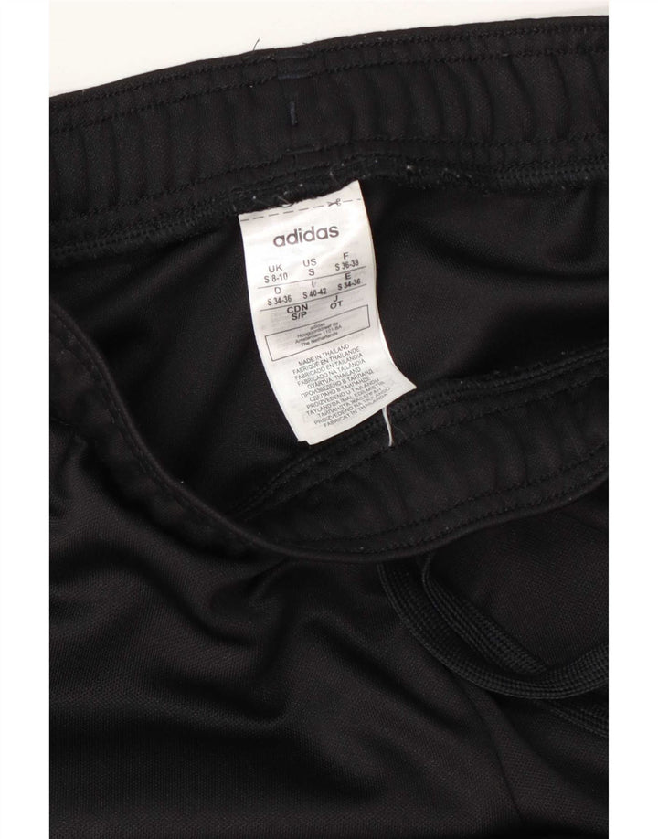 Adidas Womens Climalite træningsdragt Bukser UK 8/10 Small Black Polyester