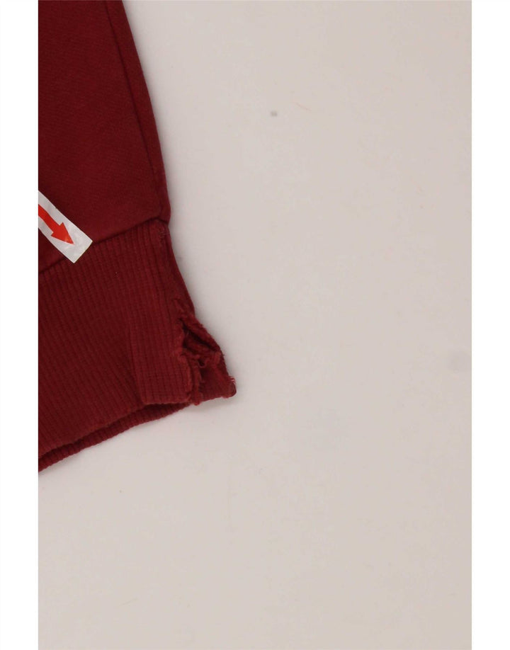 Puma Herre Grafisk Sweatshirt Jumper Large Rød