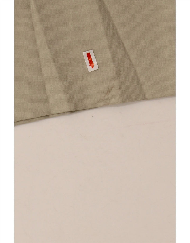 IZOD Herre Pegged Chino Shorts W36 Large Beige Polyester