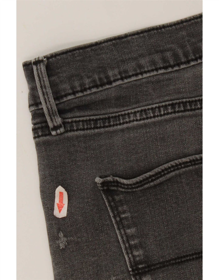 Marks & Spencer Straight Jeans til mænd W42 L29 Grå bomuld