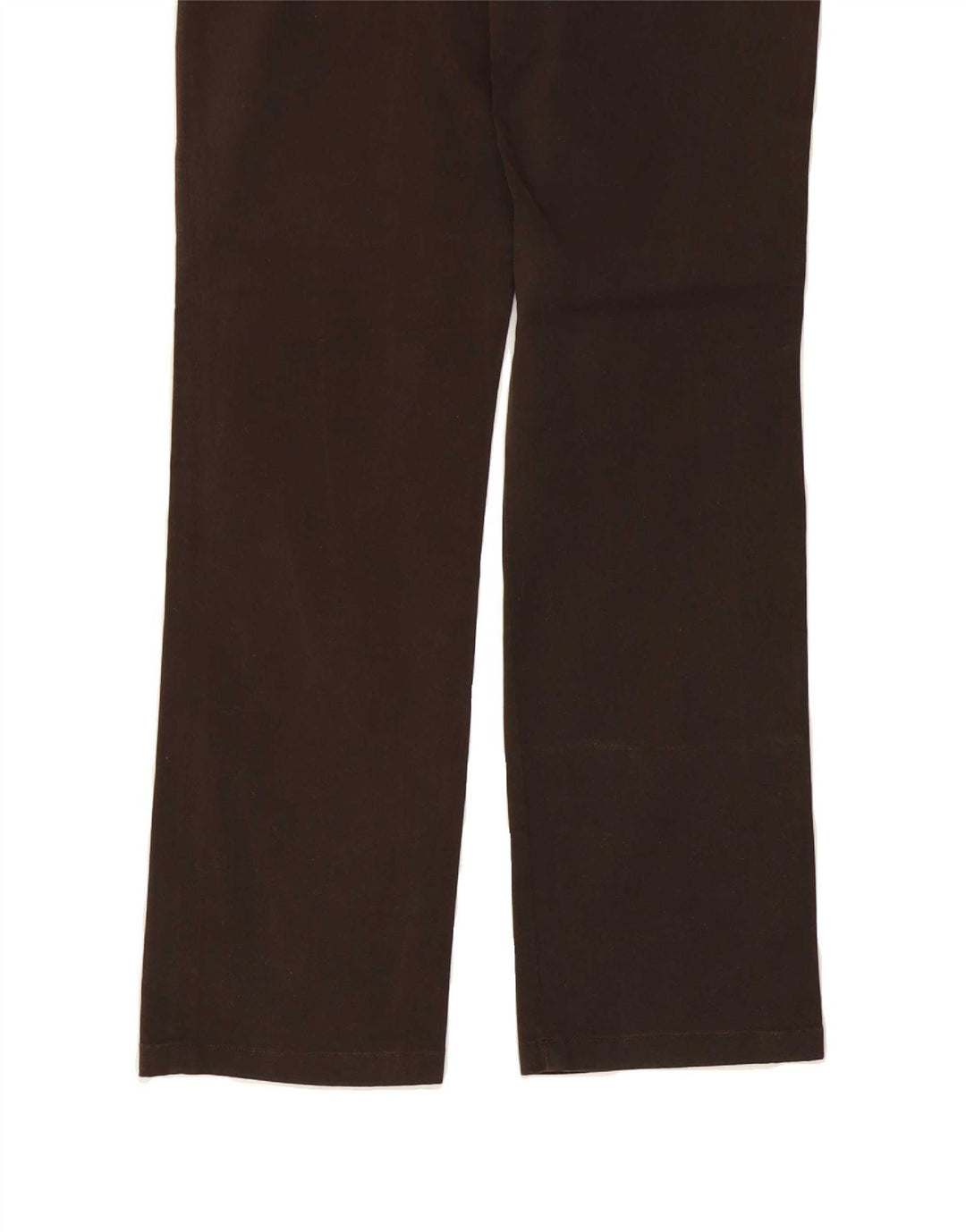 CALVIN KLEIN Womens Straight Casual Trousers W30 L29 Brown Vintage Calvin Klein and Second-Hand Calvin Klein from Messina Hembry 