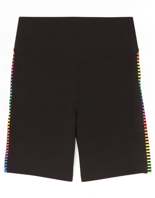 Nike Dame Dri Fit Sport Shorts UK 10 Small Black Polyester