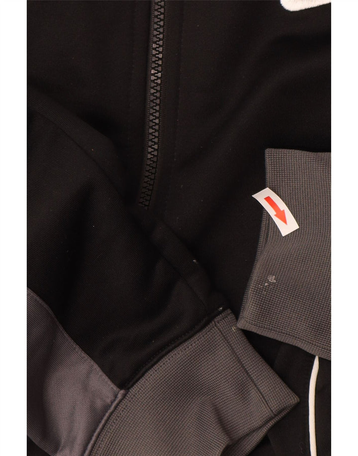 Nike træningsdragt til mænd, topjakke, lille grå farveblok polyester
