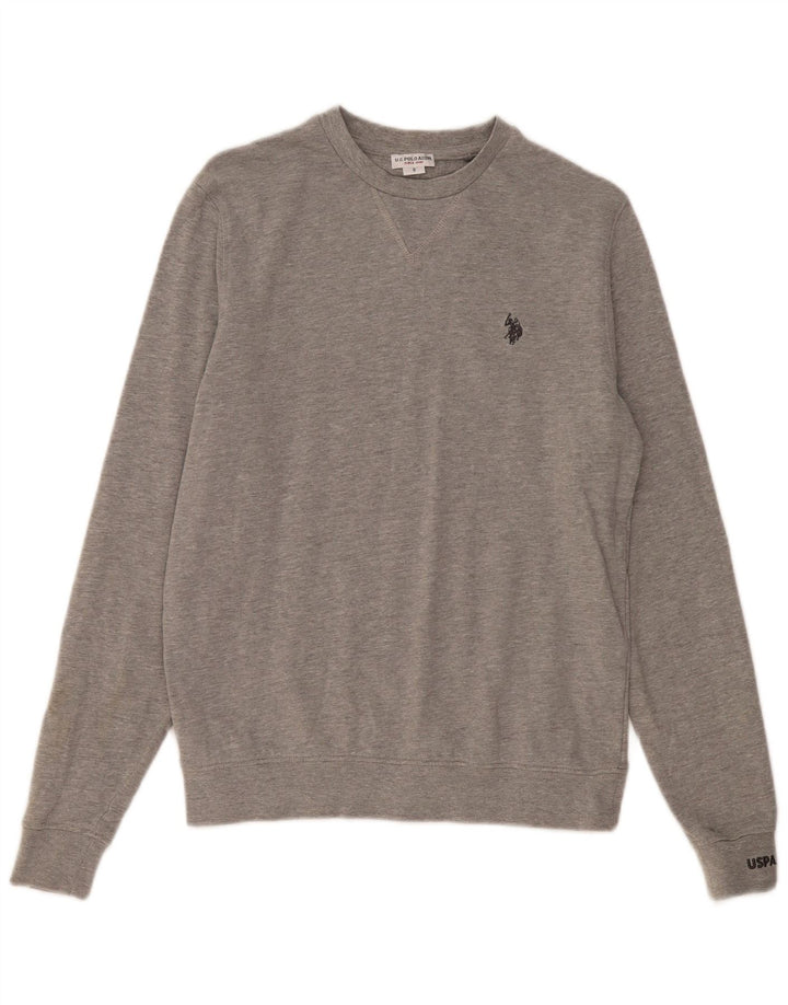 U.S. Polo Assn. Sweatshirt til mænd, lille grå