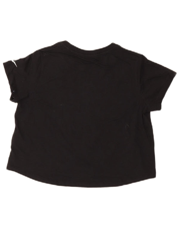 Nike piger grafisk t-shirt top 13-14 år marineblå bomuld