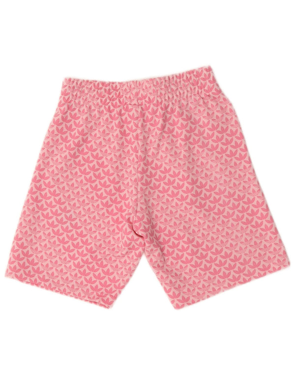 Adidas piger grafiske sportsshorts 11-12 år Pink bomuld