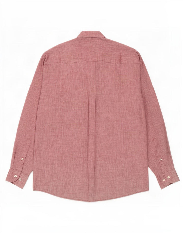 Harris&Harold herreskjorte str. 39/40 Medium Bourgogne bomuld