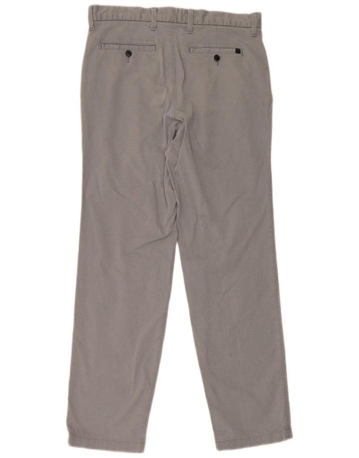 Marks & Spencer Herre Blue Harbor Straight Suit Bukser W34 L33 Grå