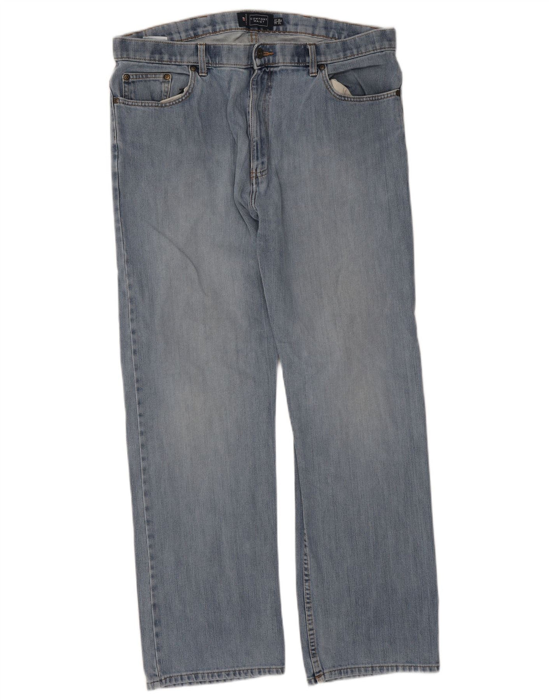 Marks & Spencer Herre Blue Harbor Straight Jeans W38 L31 Bomuld