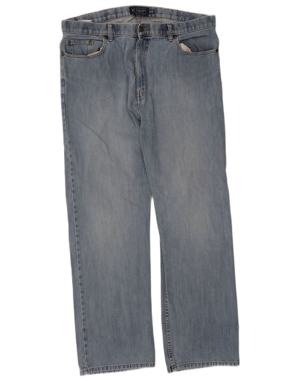 Marks & Spencer Herre Blue Harbor Straight Jeans W38 L31 Bomuld