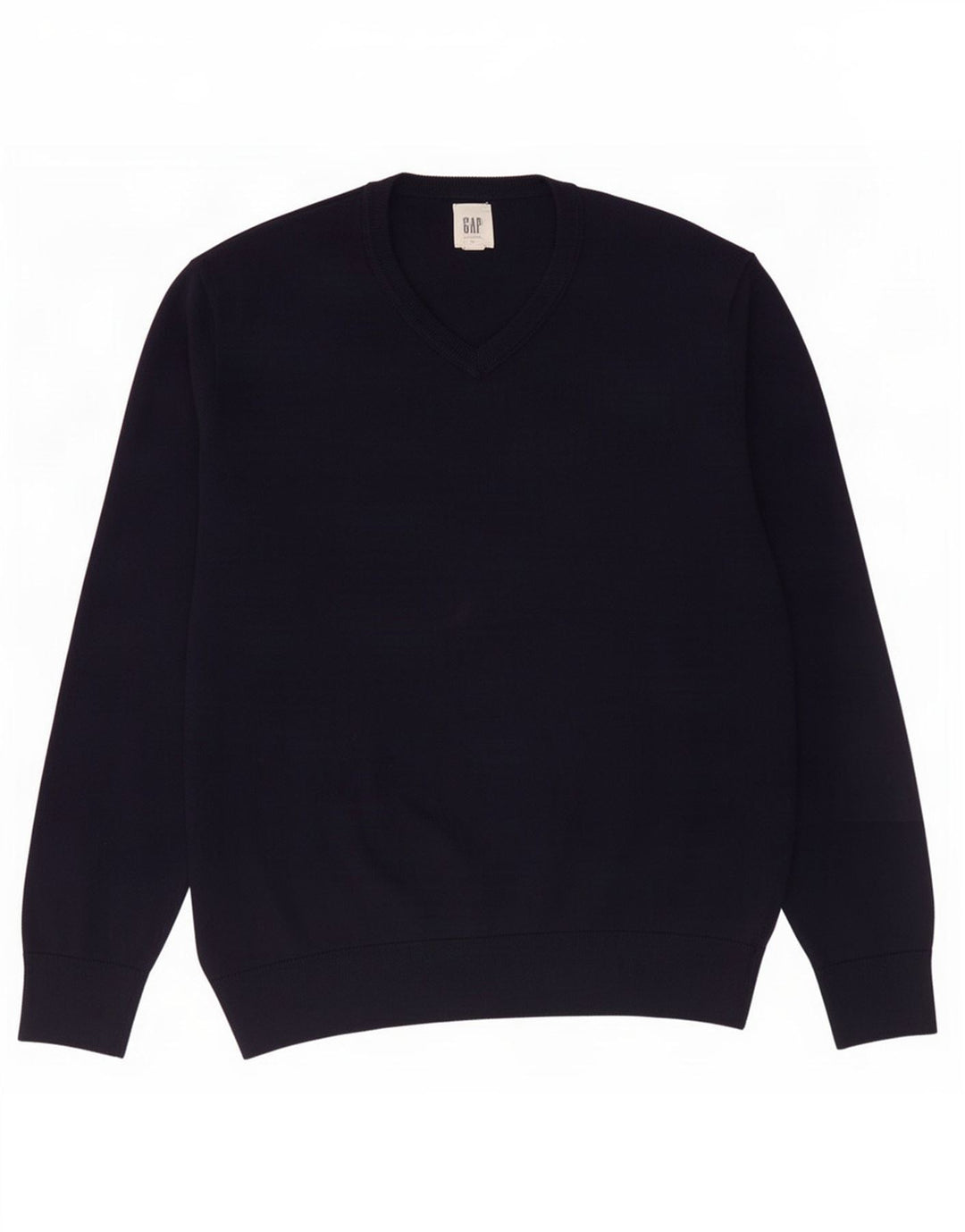 Gap Herre V-hals sweater Medium Marineblå Merinould