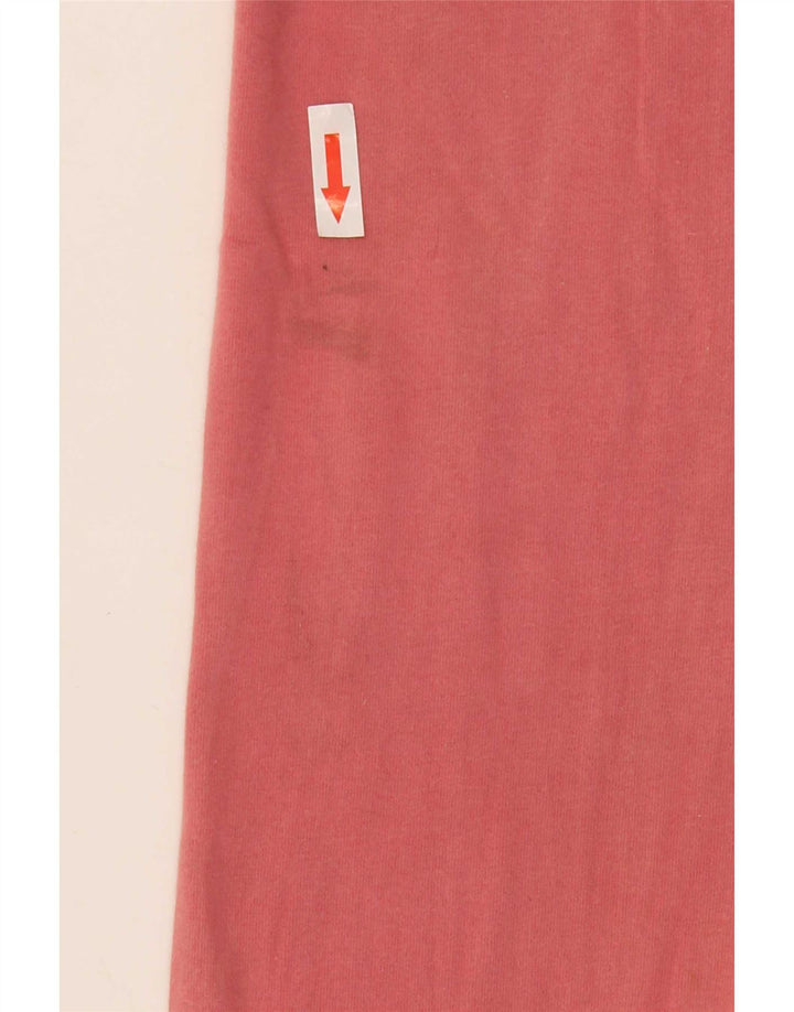 Adidas Dame Leggings UK 12 Medium Pink Bomuld