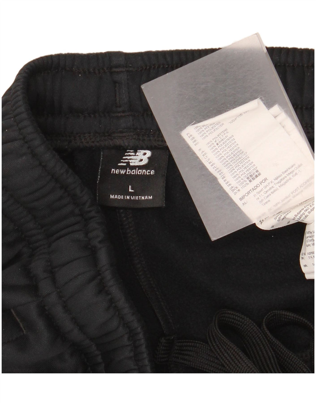 New Balance Herre træningsdragt Bukser Joggers Large Sort Polyester