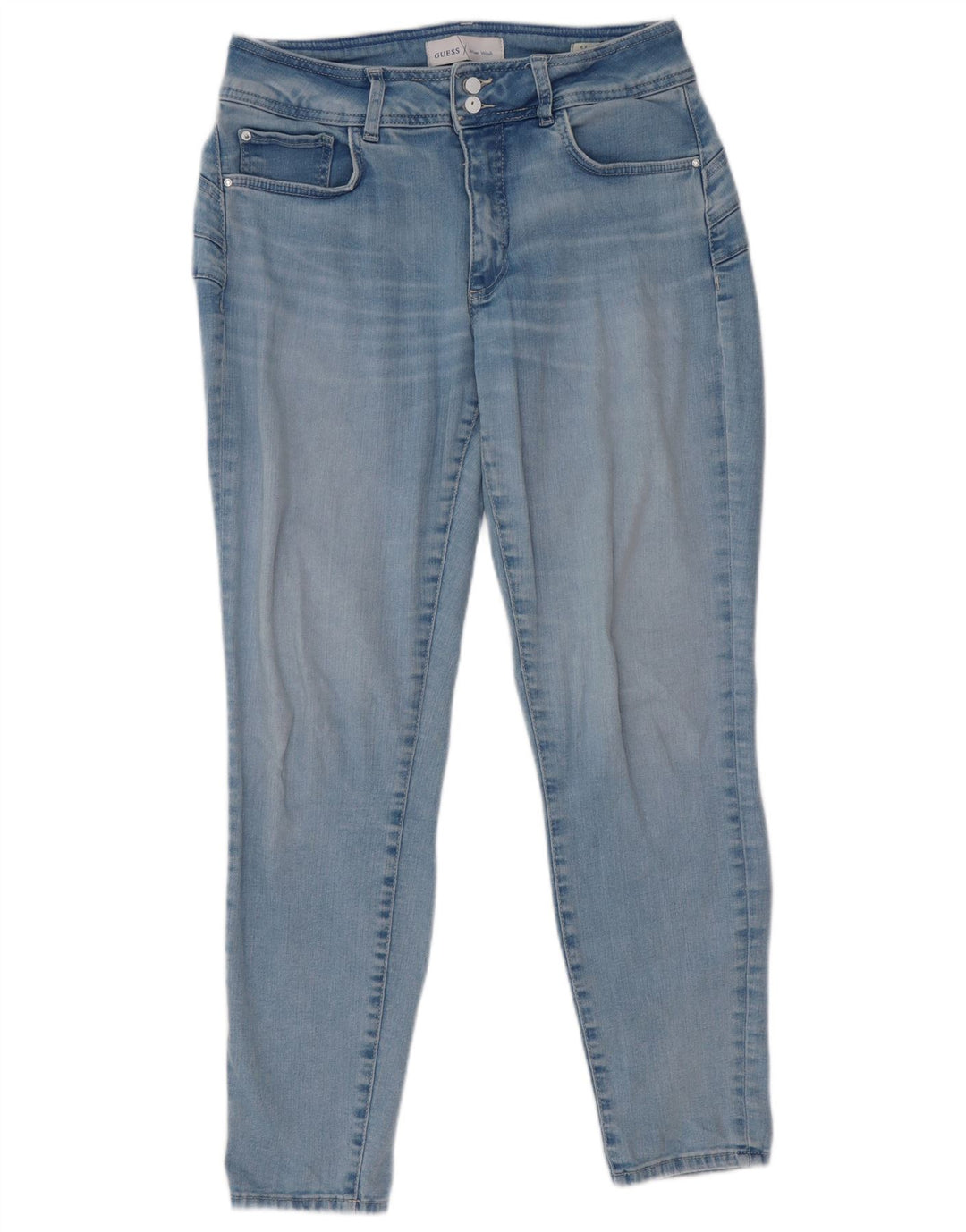 Guess Dame Skinny Jeans W31 L28 Blå Bomuld