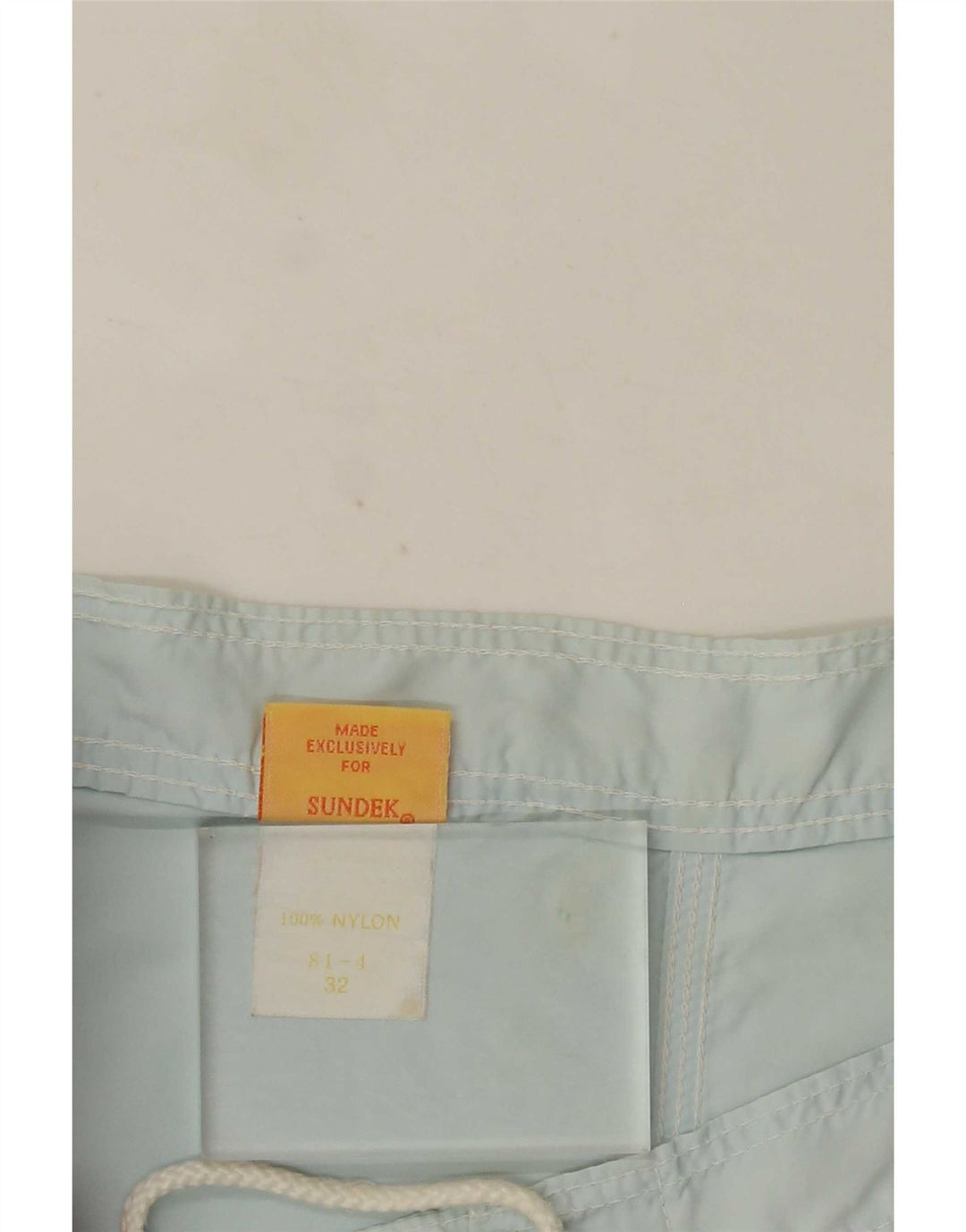 Sundek Herre svømmeshorts Medium Blue Colourblock Nylon