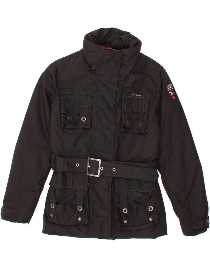 CAPE HORN Womens Windbreaker Jacket UK 14 Medium Black Polyamide Vintage Cape Horn and Second-Hand Cape Horn from Messina Hembry 