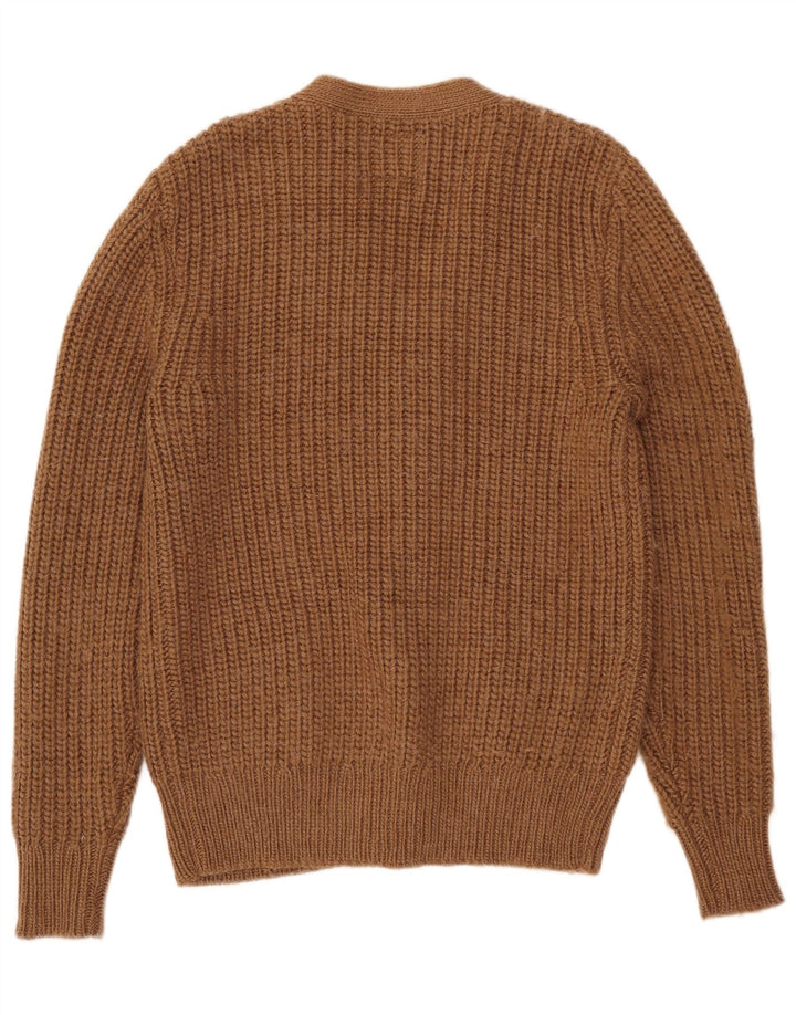 All Saints Herre Cardigan Sweater Medium Brun Akryl