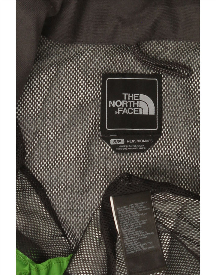 The North Face Regnjakke med hætte til mænd UK 36 Lille grøn nylon