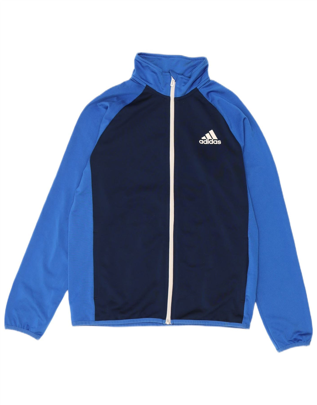 Adidas Træningsdragt Topjakke til drenge 13-14 år Navy Blue Colourblock