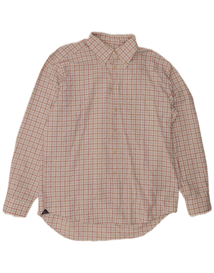 BEDSTE FIRMA Herreskjorte 2XL Hvid Ternet