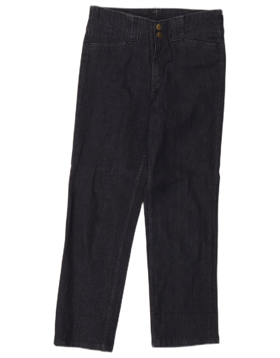Lee Womens Cropped Jeans W28 L24 Navy Blue